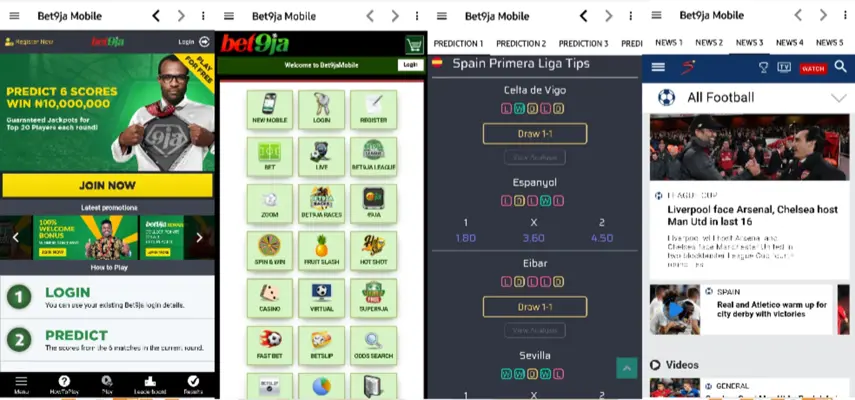 Bet9ja Mobile android App screenshot 0